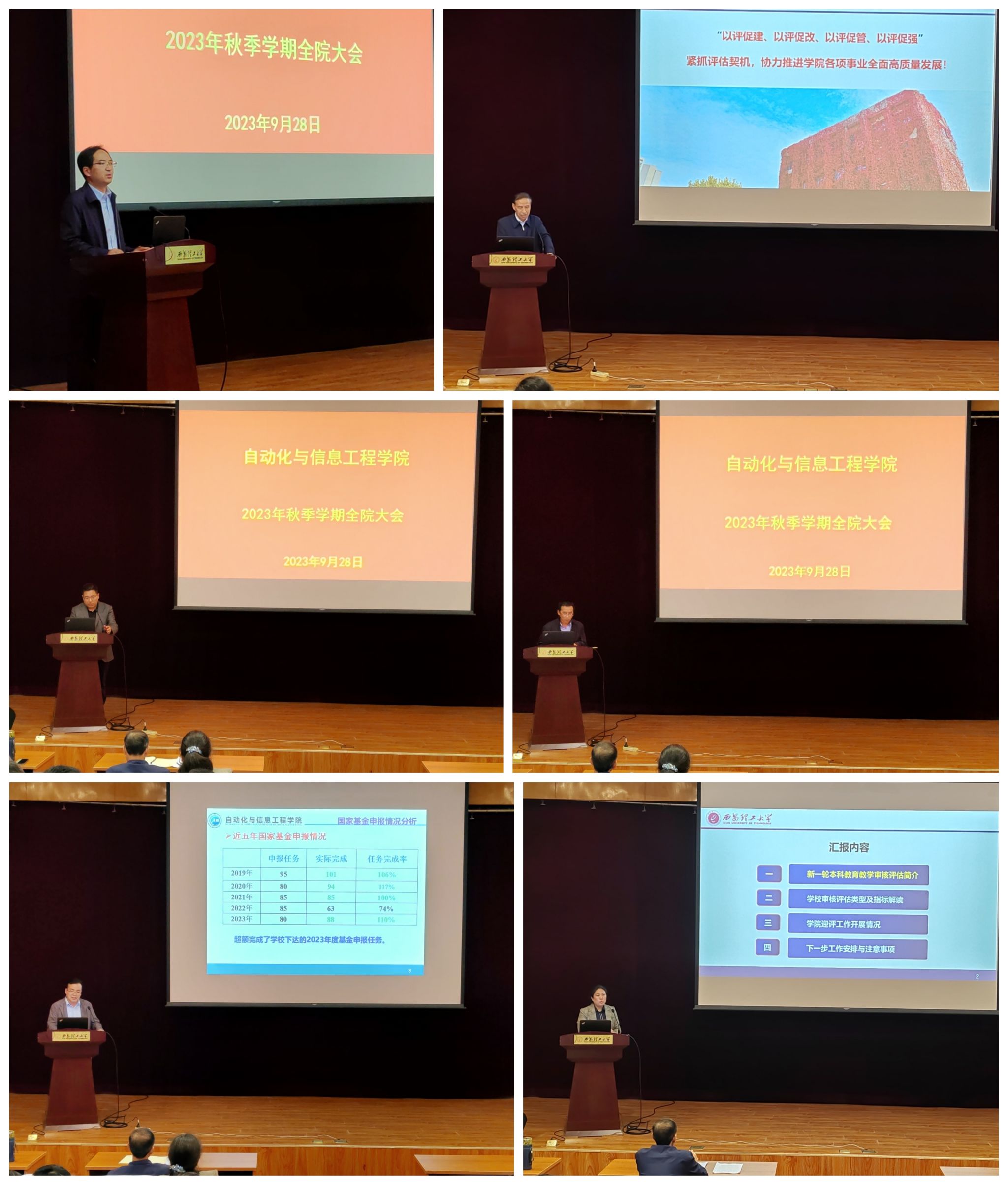 ​太阳集团tyc151召开全院大会暨本科公司产品审核评估工作动员会